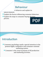 Consumer Behaviour