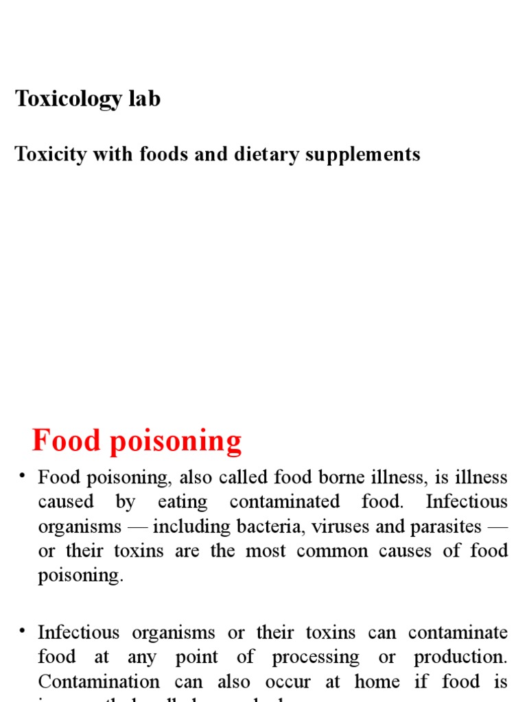 Food Poisoning PDF Foodborne Illness Vitamin D