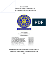 AKK - Kelompok V - Kesehatan Mental Pada Masa Pandemi - Kelas A