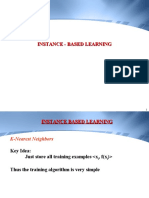 Instance-Based Learning: K-Nearest Neighbors Classification