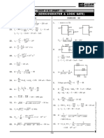 JEE-Physics - Electronic Semiconductor and Logic Gate Exercises