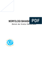 Morfologi Bahasa Jawa