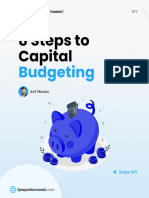 8 Steps To Capital Budgeting - 2.0