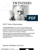 Teoría de Darwin y selección natural