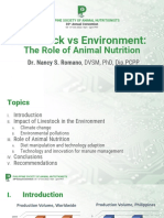 Livestock Vs Environment The Role of Animal Nutrition - Nancy Romano