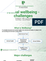 Challenges of Animal Wellbeing - Roopa Krishna Reddy