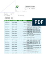 Vietcombank Account Statement