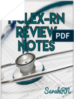 Nclex RN Review Notes PDF