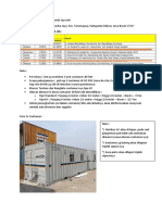 Delivery Container Office - Bekasi To 6 Site GW - PSN Project