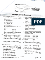 Redox Reactn Mcqs