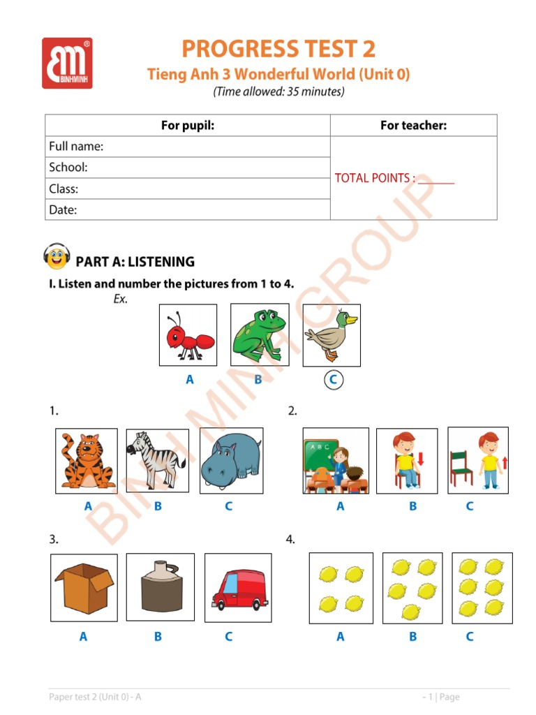 Progress Test Unit 0 Advanced 1 Pdf Foreign Language Studies
