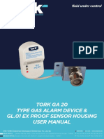 GA20 Gas Alarm User Manual