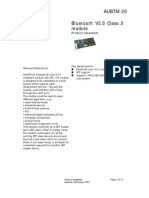 AUBTM 20 DataSheet