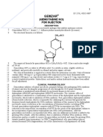 Gemzar FDA Label 2017