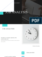 HRM Job Analysis and Components