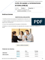 PAC 2 (UF4) - Atención de Quejas y Reclamaciones de Los Clientes (NO EVALUABLE) - GEAD. M01. Comunicación Empresarial y Atención Al Cliente