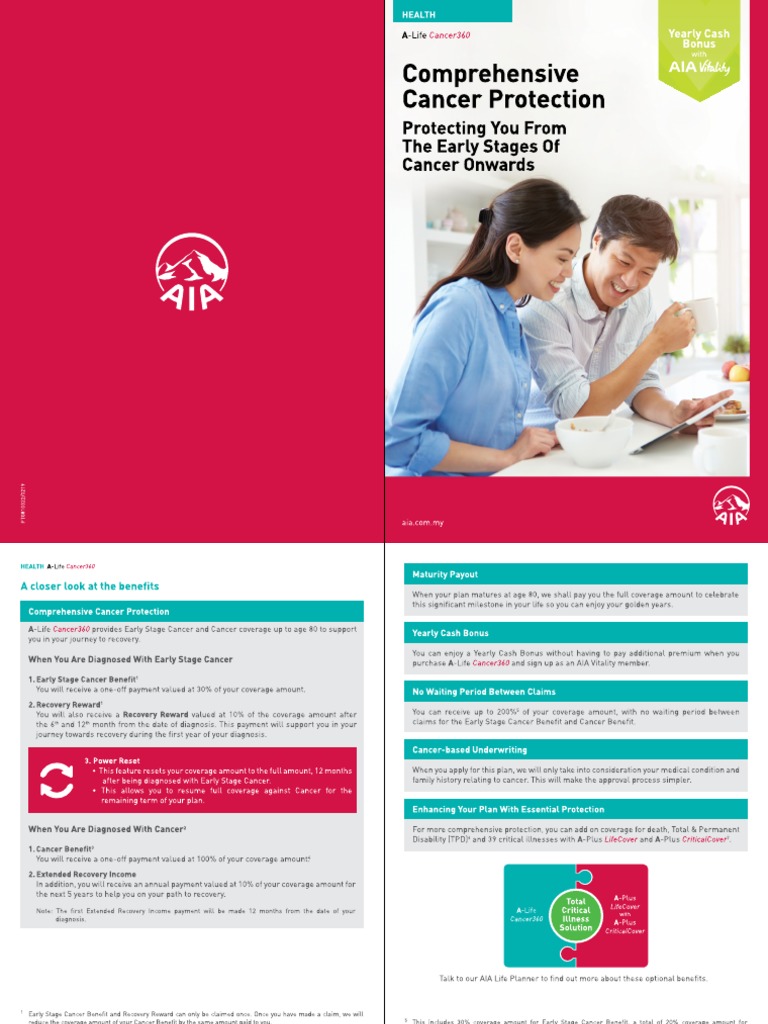 04 A-Life Cancer360 Brochure | PDF