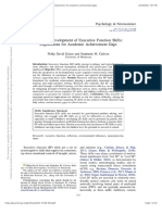 The Neurodevelopment of Executive Function Skills: Implications For Academic Achievement Gaps.