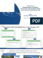 Paparan Impelementasi Pengembangan Kurikulum, Nurul Alim