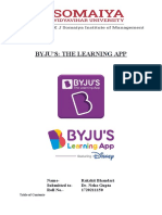 Rakshit Bhandari - Byju'sTheLearningApp