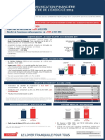 Communication Financière Exercice 2019