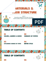 Materials & Their Structure: 6Th Grade