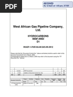 WAGP-1-PAR-9A-M-SAS-99-0012 Hydrocarbons 900 ANSI D1