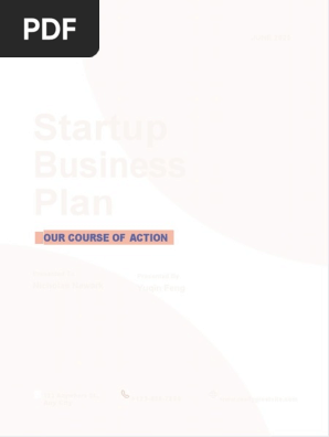 Startup Business Plan 