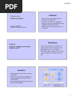 EU Executive, Legislative and Judicial Bodies