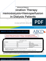 Combination Therapy Hemodialysis-Hemoperfusion in Dialysis Patients Dr. Jonny, SP - PD-KGH, M.Kes, MM