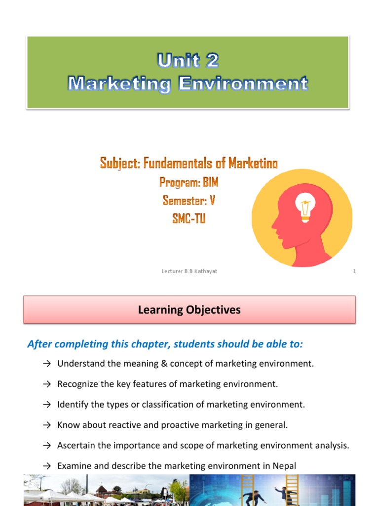 Marketing Environment Overview and Analysis | PDF | Marketing Strategy ...
