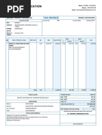 Mobile Purchase Bill