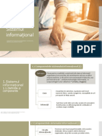 Modul 6 - Sistemul Informational