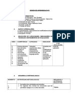 Sesion de Aprendizaje - Modificador Del Predicado