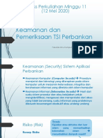 Materi M11 - Keamanan Dan Pemeriksaan TSI Perbankan