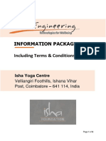 Isha Retreat Information Package