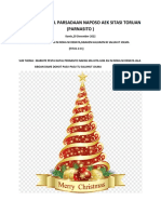 Acara Perayaan Natal Parsadaan Naposo Aek Sitasi Toruan