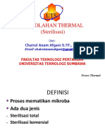 Ppt 04 Proses Thermal Sterelisasi