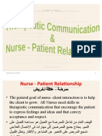 Nurse Patient Relationship محمد عايدي