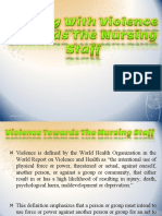 Violence Towards The Nursing Staff