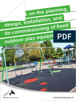 Fixed Play Equipment Plan Install and Decom of Fixed Play Equipment Guidance