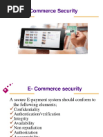 Topic 7 - E-Commerce Security Measure