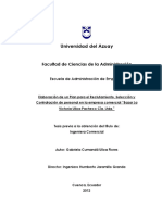 Universidad Del Azuay: Facultad de Ciencias de La Administración