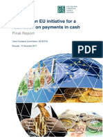 Study on an EU initiative for a restriction on payments in cash