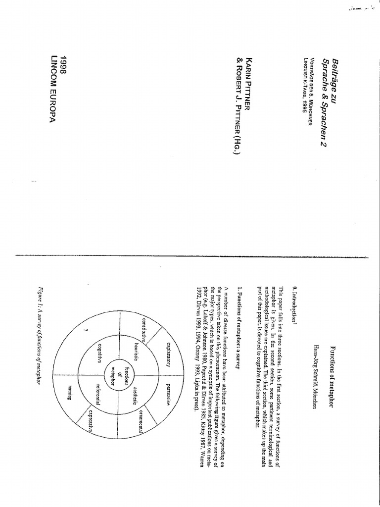Function of Metaphor | PDF