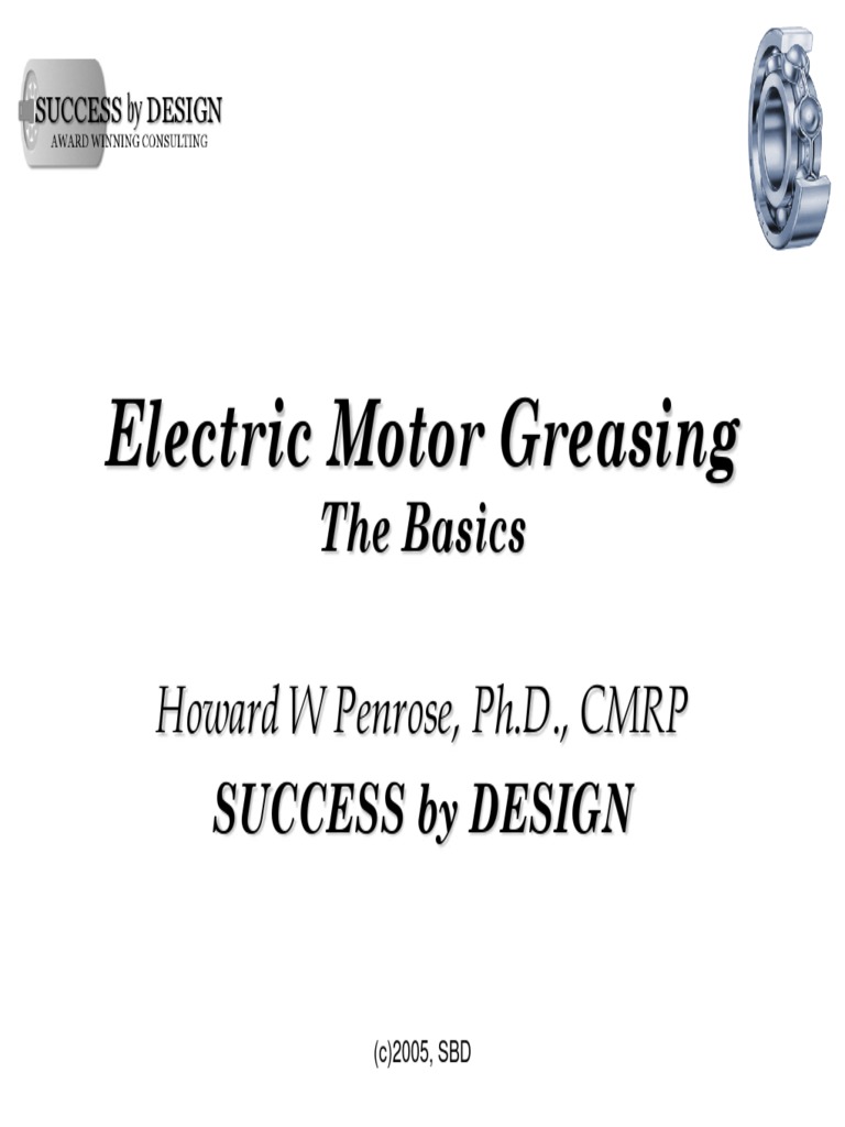 Bearing Greasing PDF Bearing (Mechanical) Steel