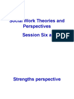 Social Work Theories - Strengths Perspective and Resilience in Social Work