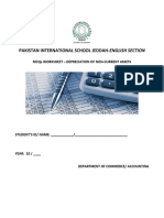 MCQ WS - Depreciation of Non-Current Assets