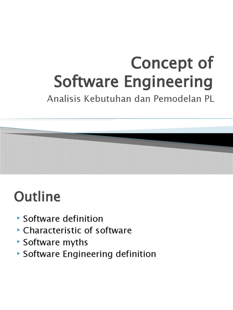 2 Konsep Software Engineering | PDF | Software | Component Based