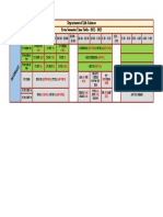 Time Table Even Semester - Dec 2022 - 19.12.2022